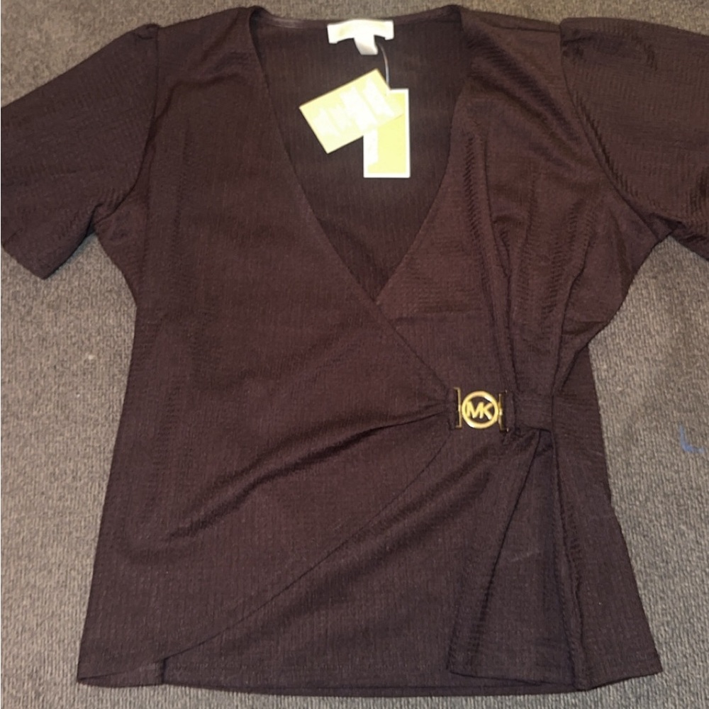 Brand new with tags brown, Michael Kors dress shirt